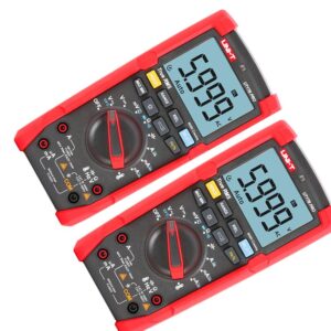 UNI-T  UT18B PRO AC/DC voltage test: 1000V;  AC/DC current test: 10A;  Resistance test: 60MΩ; Capacitance test: 6000uF; VFD: 600V; Temperature: 500℃; 12V LED  test