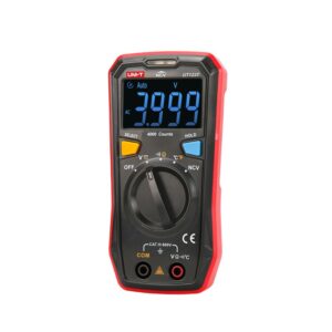 UNI-T  UT123 AC/DC voltage test: 600V;  Resistance test: 20MΩ;  Temperature: 300℃; Continuity; NCV