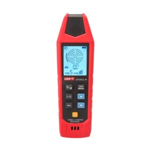 UNI-T UT25CL  Cable Locator Transmitter: output signal 33kHz; Energized wire voltage ragne : AC/DC 8~480V;  AC: 50/60Hz/ 2.5% ±3deg Receiver